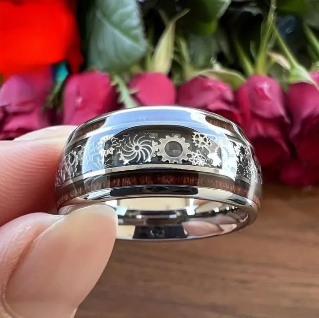 Fabulous Mechanical Gear Stainless Steel Ring