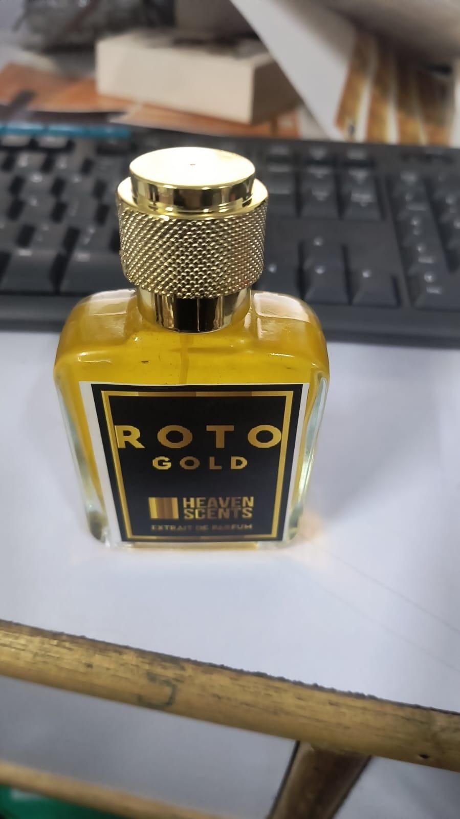 Unisex Roto Gold Perfume Extrait De Perfume Spray